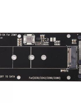 B Key M.2 NGFF SSD To 2.5in SATA Converter Adapter Card 223