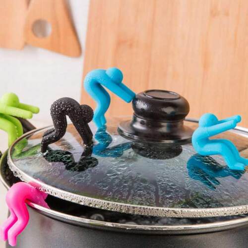 Silicone Support Pan Pot Lid Hol Other Kitchen Tools Acce