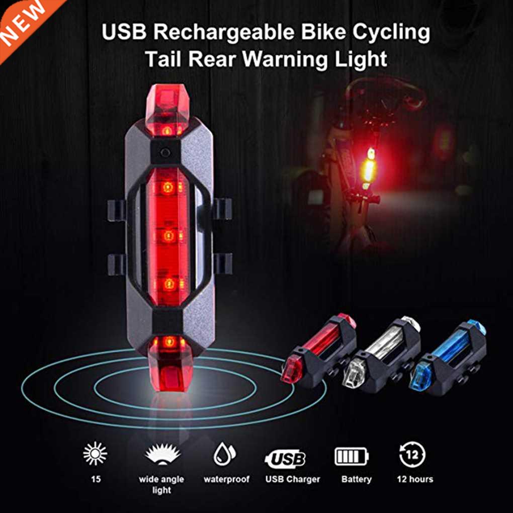 Bike Bicycle light LED Taillight Rear Tail Safety Warning Cy图片