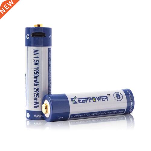2pcs Original Keeppower P1450U1 AA Micro USB 14500 battery