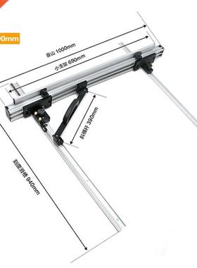 Table Saw Fence System for Woodworking Circular Saw DIY Too