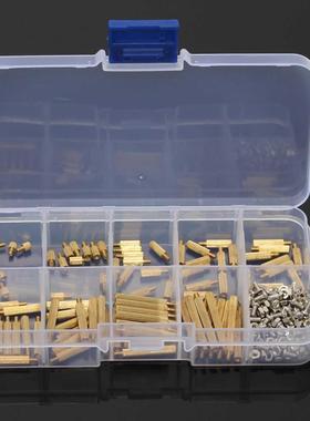 270pcs M2BT1 M2 -25mm Male to Female PCB Standoff Brass Sc