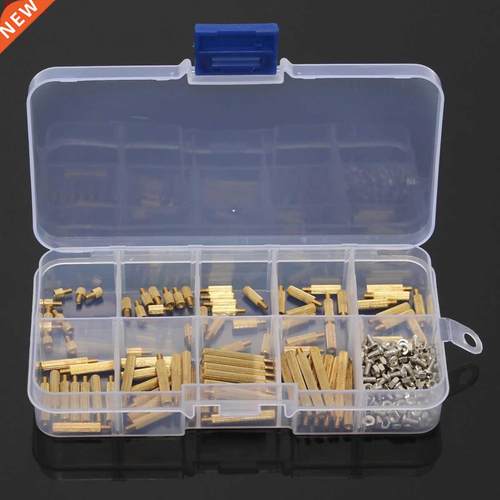 270pcs M2BT1 M2 -25mm Male to Female PCB Standoff Brass Sc