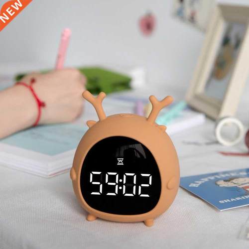 LED Screen Disply Digital Alarm Clocks Desk Table Mini Elect