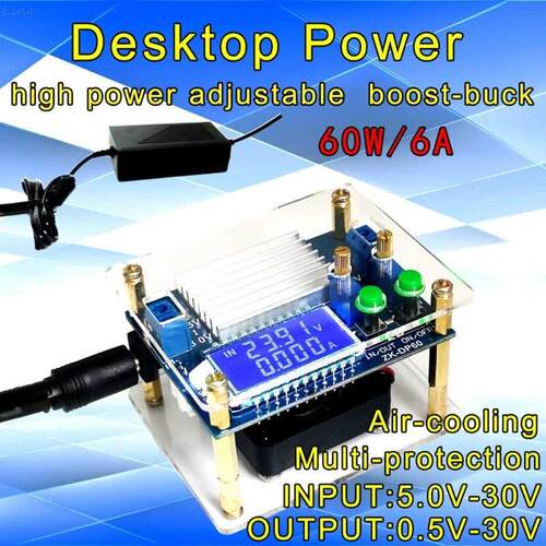 DC DC Boost Buck Vtage Converter Adjustable CC CV Power Mo