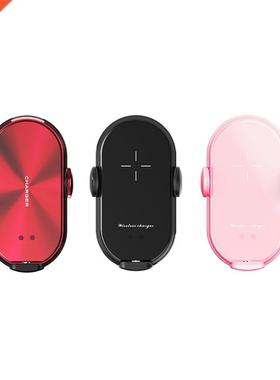 Auto Clamping 10W Car Wireless Charger Air Vent Phone Mount