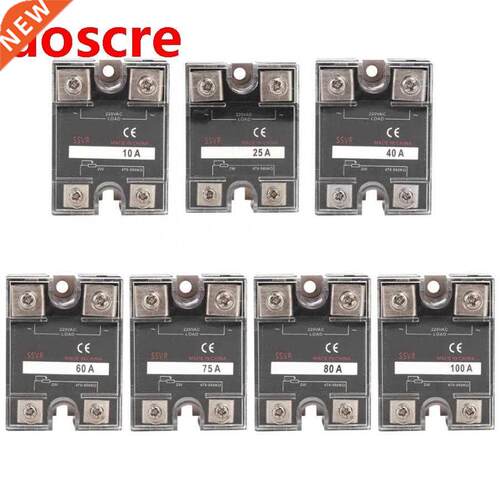 SSVR 75A/80A/100A Single Phase Solid State Relay Voltage Reg