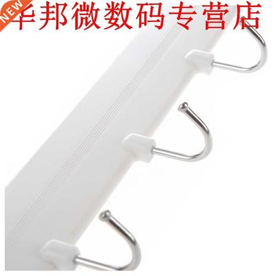 Keuken Wit Adhesive Muur Haak Rack Hanger w 5 Haken