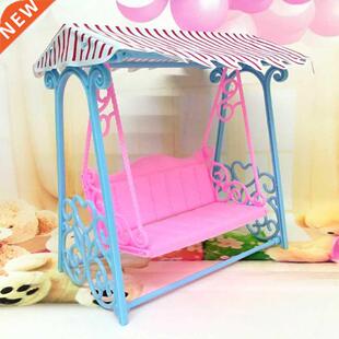 Hamster Swng Toy Mnature Plastc Char Furnture for 1/6