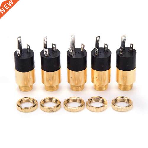 5 Pcs Headphone Audo Vdeo Jack Socket Plug PJ392 3.5mm Ste