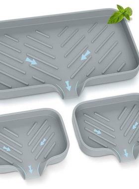 Kitchen Soap Tray,Kitchen Sink Tray Sponge Tray Kitchen Spon