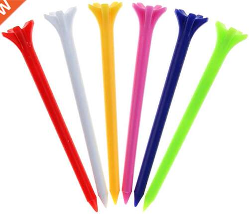 50Pcs/Pack 6 Colors Professional Zero Friction 5 Prong 70mm