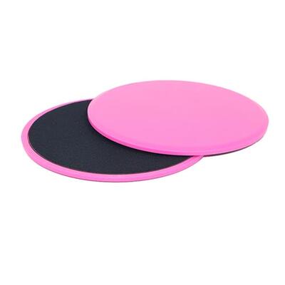 2 PCS Exercise Disc Slider Fitness Core Sliders Dual Sided G