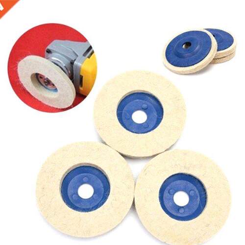 100mm Wool Polishing Wheel Buffing Pads Angle Grinder Wheel