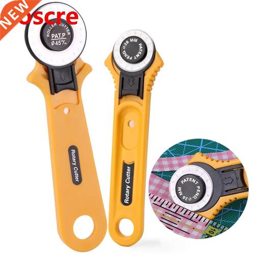 2PCS Fabric Rotary Cutter Professional Tools With Safety Loc