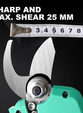 NEW 21 Cordless Pruner Electric Pruning Shear with Lithium-i