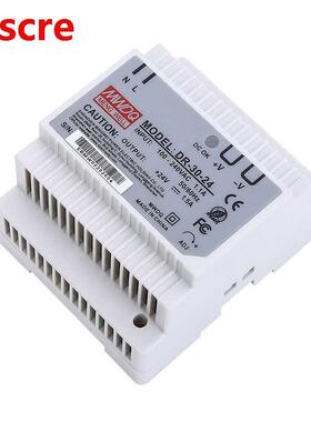 Rail Power Supply AC100-240V to DC 24V 1.5A 6W Overvoltage