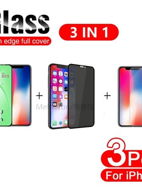 *3-in-1 Ceramic Private Screen Protector for I
