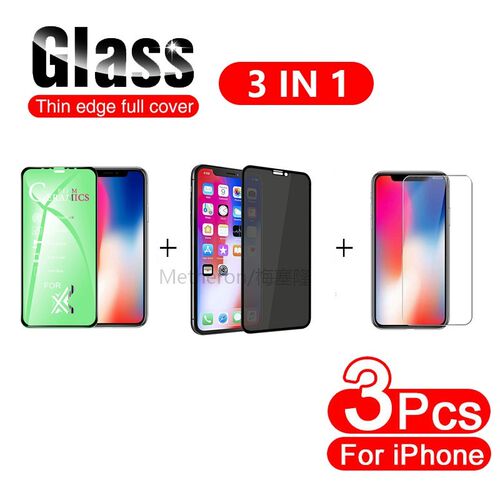 *3-in-1 Ceramic Private Screen Protector for I