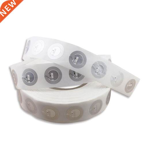 25mm White NFC Stickers Protocol ISO14443A13.56MHz NFC 213 U