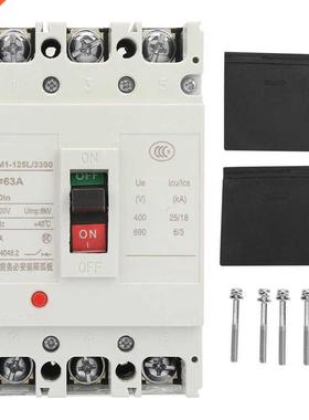 Electrcal crcut breaker Plastc 3-pn housng ntegrated