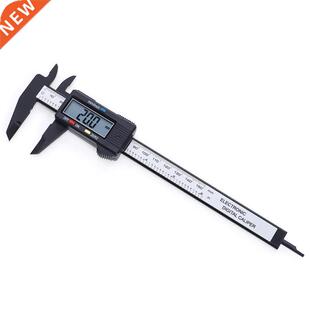 Plastic Fiber Vernier Calipers Micrometer 0-150mm LCD Digita