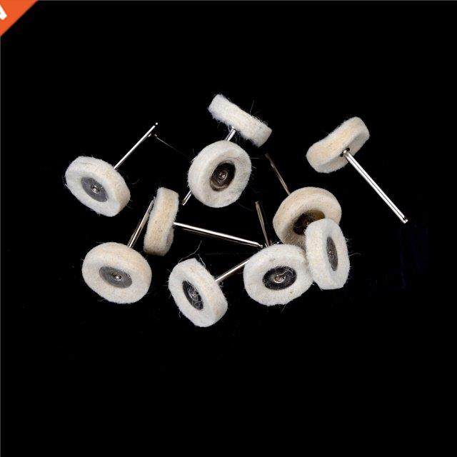 Polishing Tools 10Pcs Accessories Polishing Wheel Wool Felt