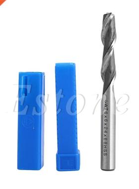 Hot Extra Long 2 Flute HSS & Aluminium End 6mm Mill Cutt
