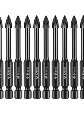 12Pieces Glass Concrete Drill Bit Set for Brick, Tile, Plast