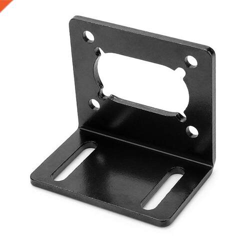 L Shape Worm Gear Motor Mounting Bracket For GW1ZY or GW70
