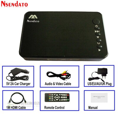 Mini Full HD Media multimedia Player Autoplay SB External HD