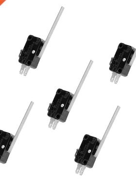 5pcs KW7-9 Long Straight Hinge Lever Type SPDT Micro Switch