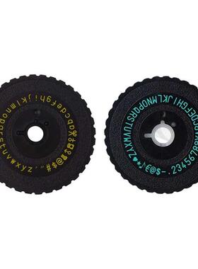 Motex E101 Embossing Printer Label Maker Wheel For 9mm D Ma