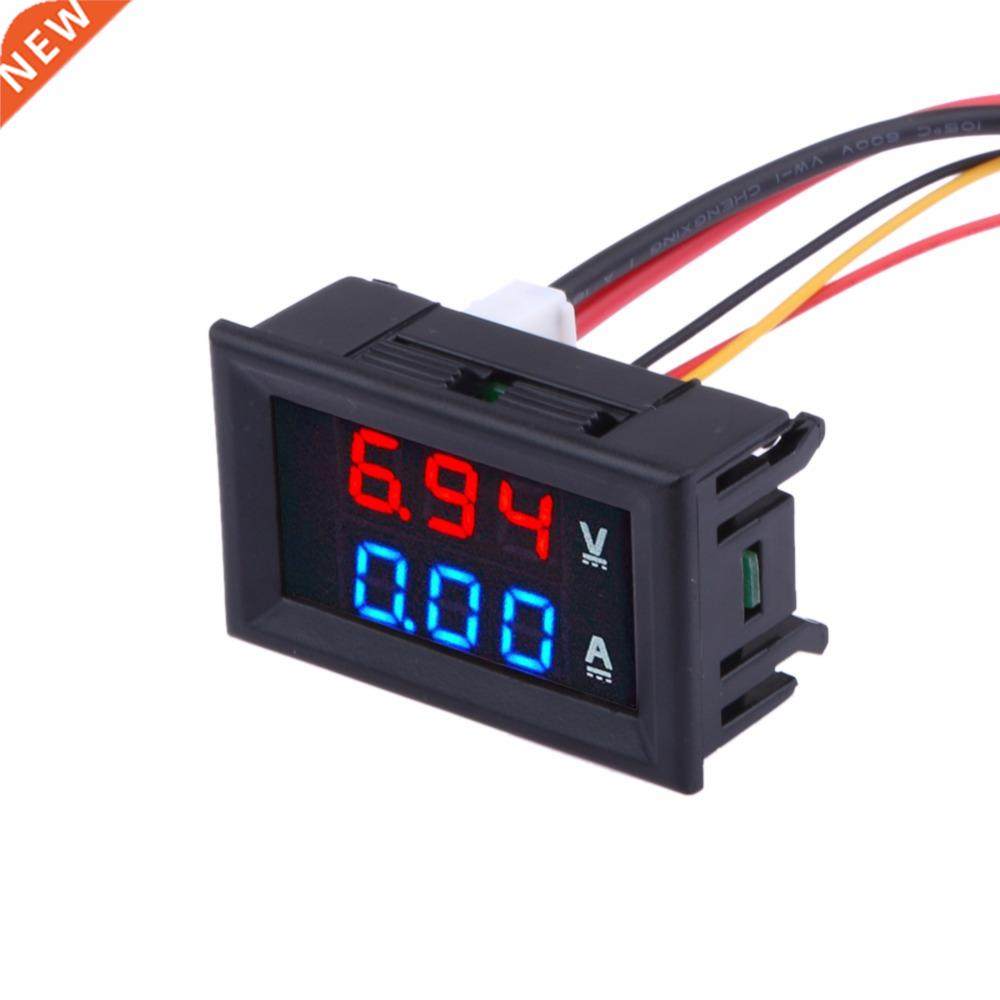 DC 0-100V 0-10A Current Panel Meter Gauge Tester LCD Display