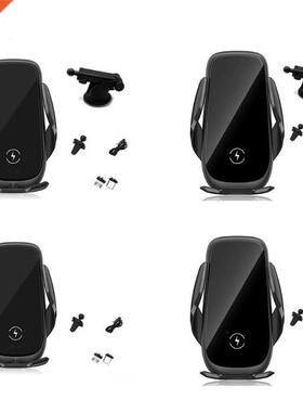 Wireless 15W Qi Fast Car Charger Auto-Clamping Air Vent Car