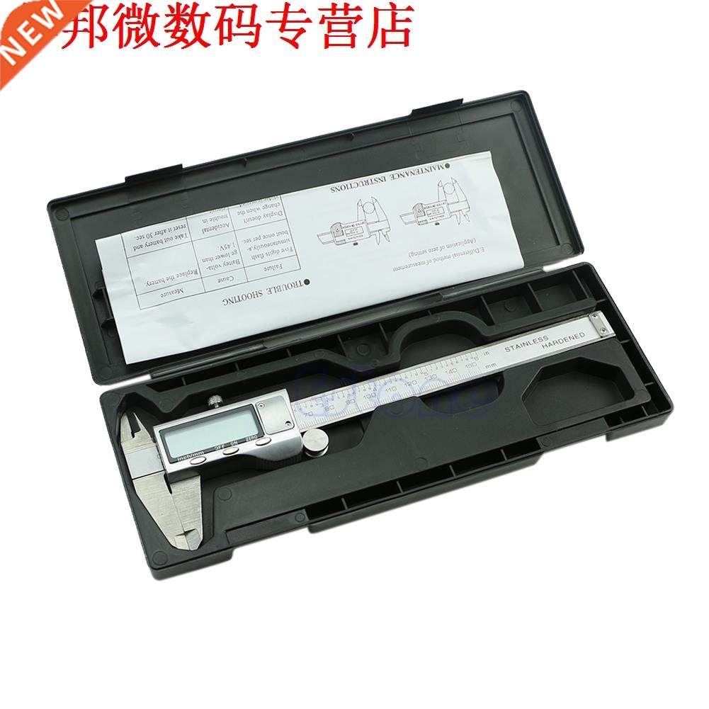 Vernier Caliper Micrometer Guage LCD 6 150mm