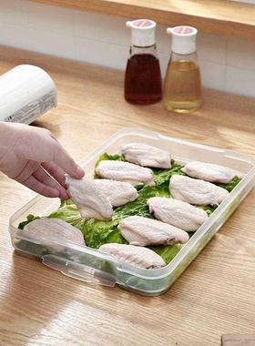 Single Layer Refrigerator Food Dumplings Airtight Storage Co