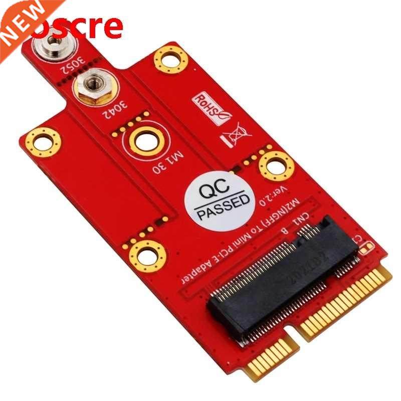 M.2 Key B to Mini PCI-E Adapter for G / 4G / 5G Module Supp