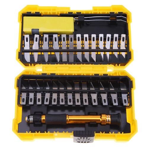 29pcs SK5 Carving Knife DIY Wood Fruit Engraving Cutter Scul