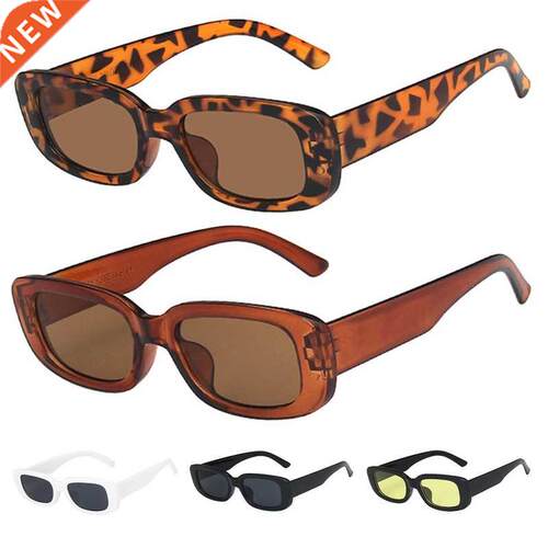 Retro rendy Square Sunglasses Cycling Glasses Women Leopard