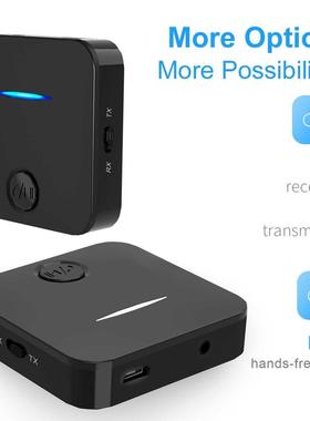 Bluetooth 5.0 Transmitter Receiver AUX .5mm Jack RCA Stereo