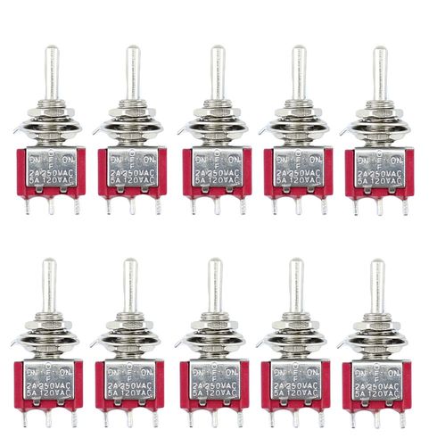 5pcs / 10pcs 6mm button switch red mts-123 double side reset