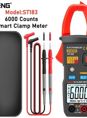 ST183 Digital Clamp Meter AC Current Multimeter DC/AC Voltag