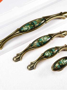 Vintage Furniture Handles Elegant Bronze Kitchen Cabinet Kno