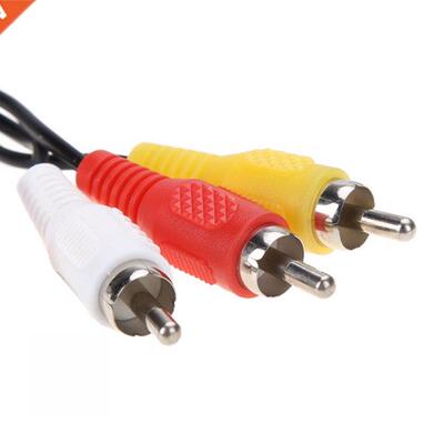 3RCA 1.8 m 9 pin Audio Video AV Cable Replacement RCA Audio-