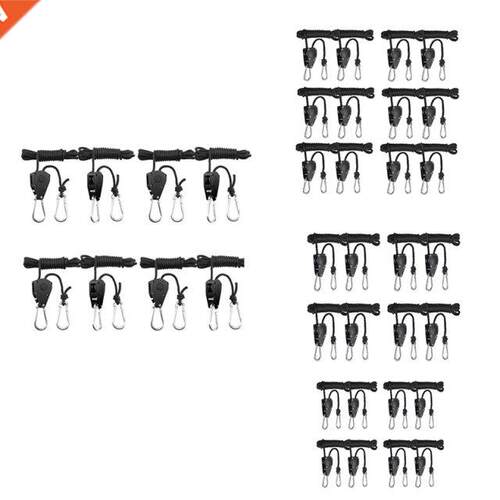 1/8 Inch Heavy Duty Adjustable Rope Clip Hanger for LED Grow
