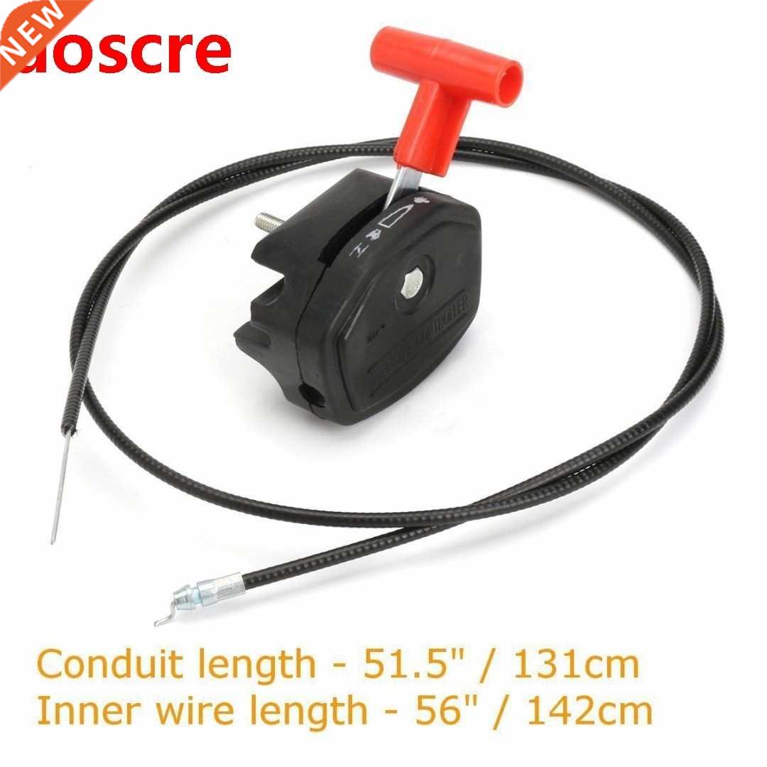 New Universal 56inch Lawn Mower Throttle Cable Switch Lever