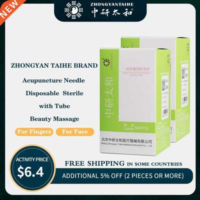 1000PCS 0.25*25mm 0.25*40mm 2 Boxes 500 Pcs Acupuncture Need