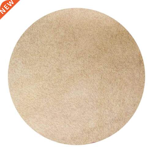 Yibuy 35cm Diameter Light Yellow Goat Skin Drum Head for 10