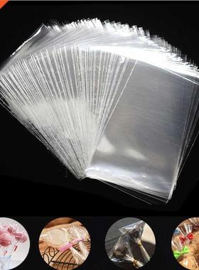 100Pcs Transparent Plastc Bags for Candy Lollpop Cooke Pa